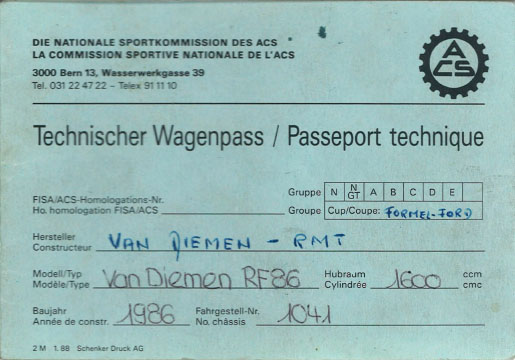 RF86 European Passport